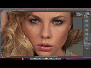 processing a portrait in adobe photoshop - 