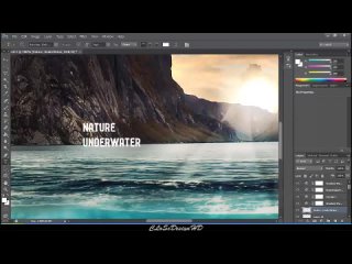 speed art - underwater nature ( photoshop cs6 ) - creativestation