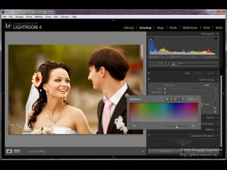 photo processing in adobe photoshop lightroom - toning