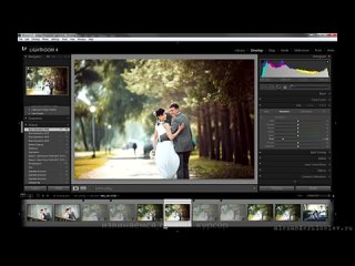 lighting correction for wedding photography in lightroom and photoshop