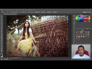 adobe photoshop cs6 - field blur tutorial (bokeh)