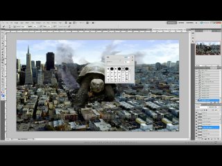 speed art - turtle under attack - adobe photoshop cs5