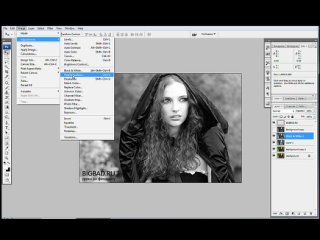 photoshop lessons / photoshop. make a photo black and white in photoshop